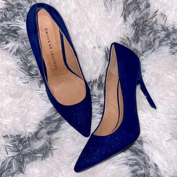 Chinese Laundry Shoes - Chinese Laundry Navy heels